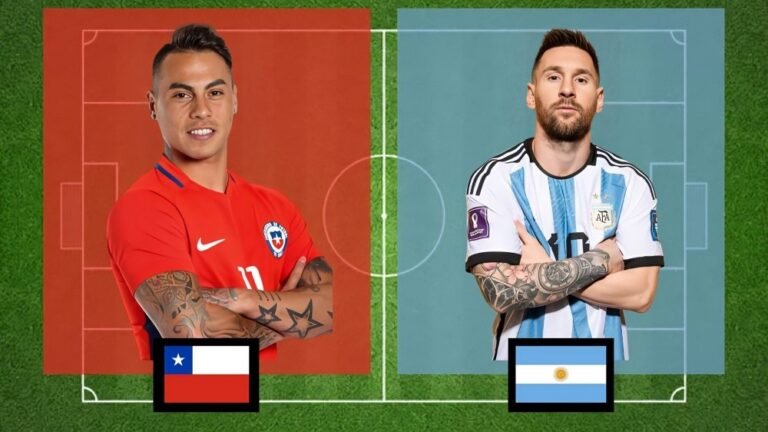 Chile National Football Team Vs Argentina National Football Team Lineups